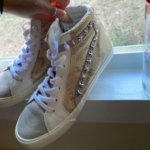 Vintage Havana High Top Fashion Sneakers